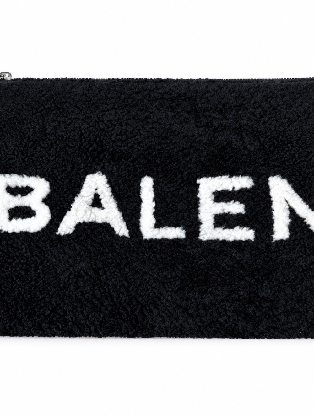 Balenciaga sherpa logo. Laptop IPad case zip pouch